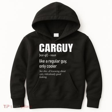 Car Guy Definition Mechanic & Auto Racing Kids Hoodie