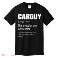 Car Guy Definition Mechanic & Auto Racing Kids T-Shirt thumb 0