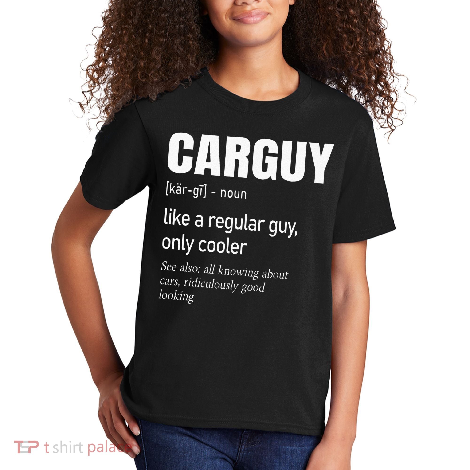 Car Guy Definition Mechanic & Auto Racing Kids T-Shirt