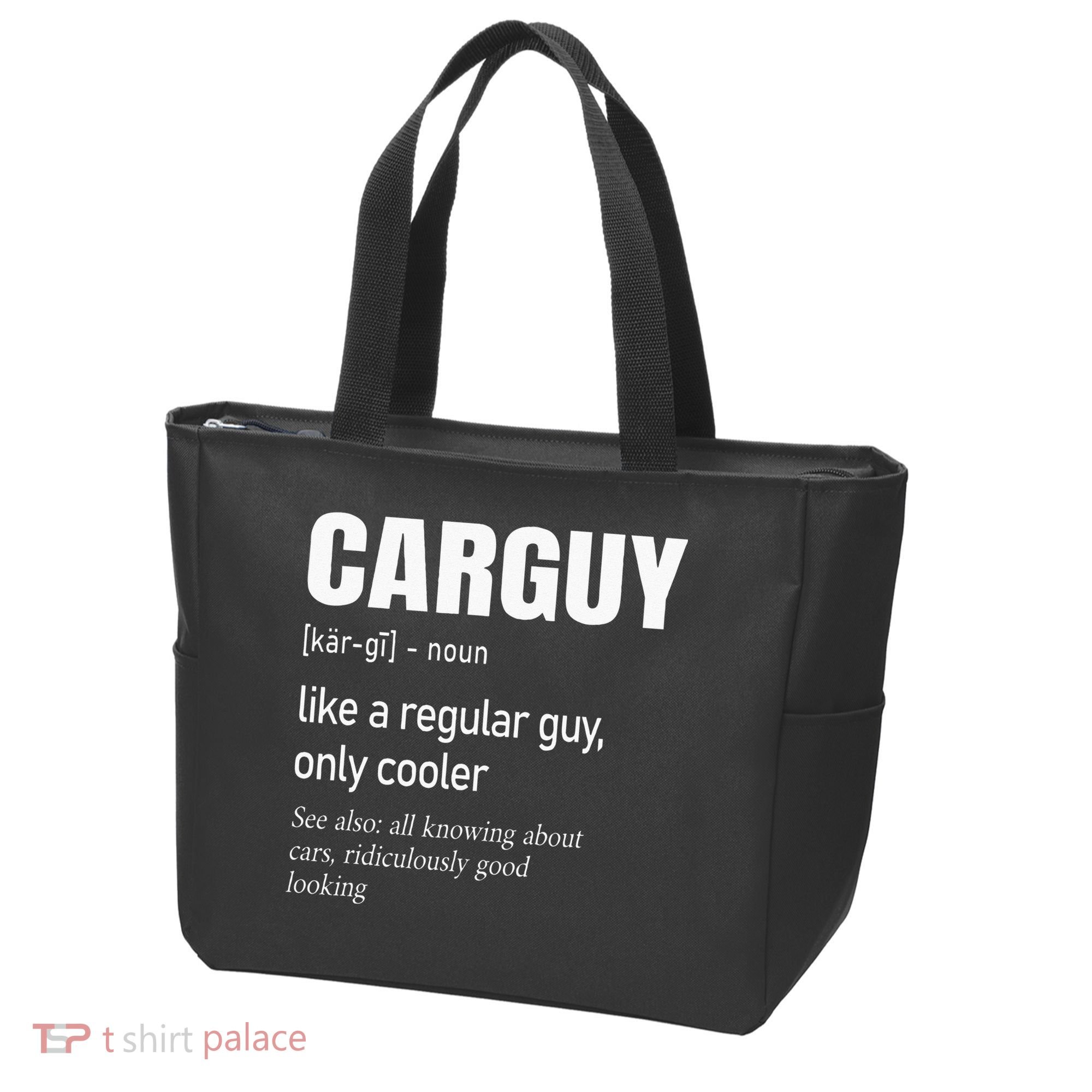 Car Guy Definition Mechanic & Auto Racing Tote Bag