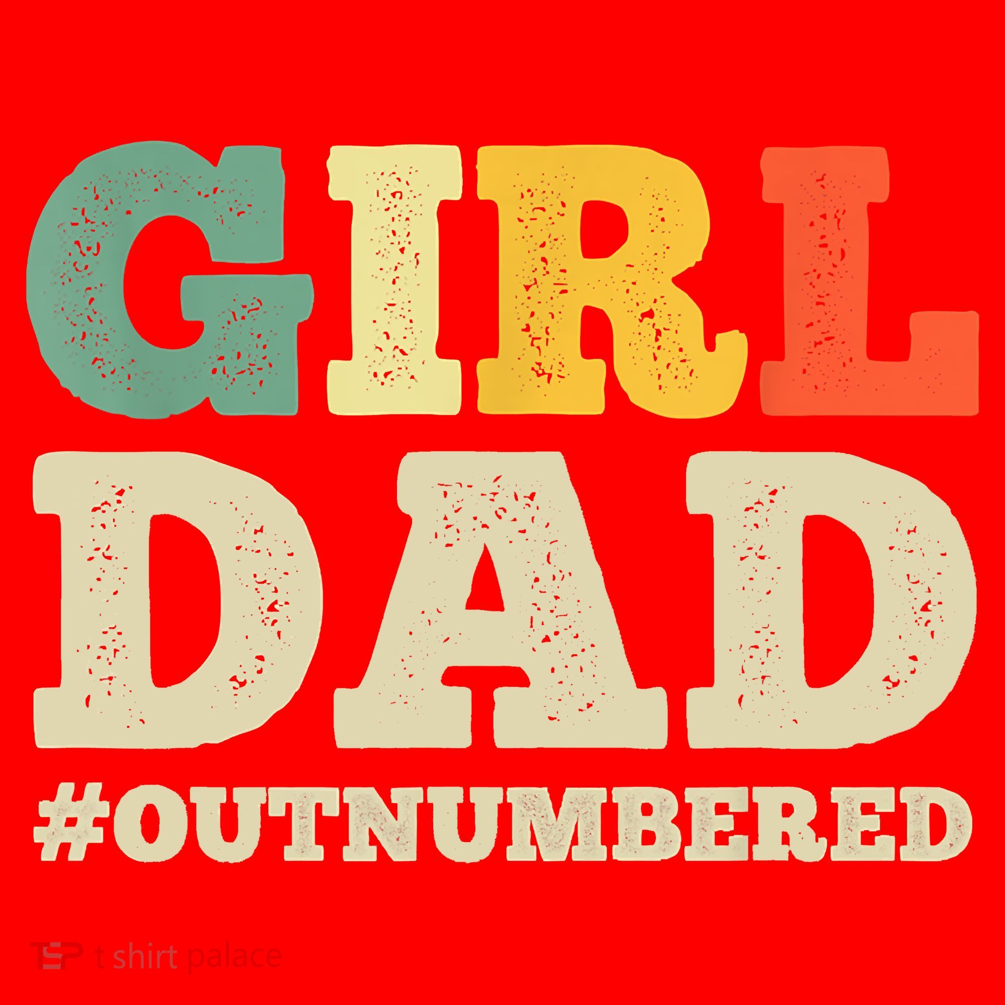 Cool Girl Dad For Father Super Proud Dad Outnumbered Dad Santa Hat