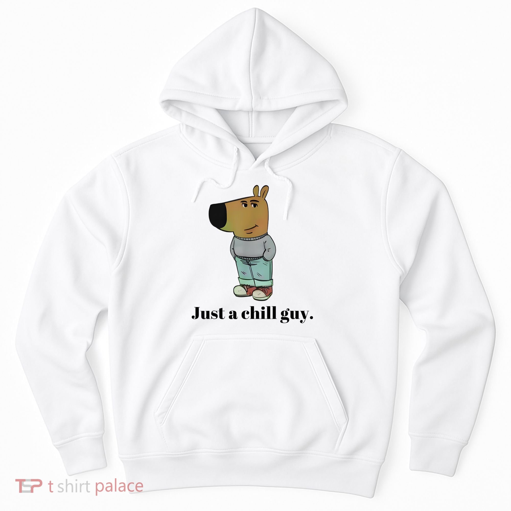 Chill Guy Dog Meme Funny Chill Guy Meme Hoodie