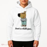 Chill Guy Dog Meme Funny Chill Guy Meme Hoodie thumb 2
