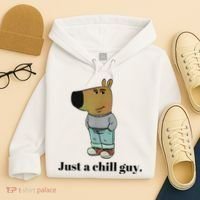 Chill Guy Dog Meme Funny Chill Guy Meme Hoodie thumb 4