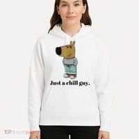 Chill Guy Dog Meme Funny Chill Guy Meme Hoodie thumb 5