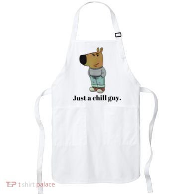 Chill Guy Dog Meme Funny Chill Guy Meme Apron