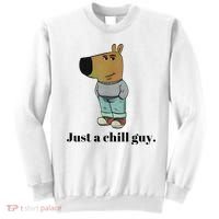 Chill Guy Dog Meme Funny Chill Guy Meme Sweatshirt thumb 0