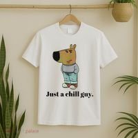 Chill Guy Dog Meme Funny Chill Guy Meme T-Shirt thumb 2