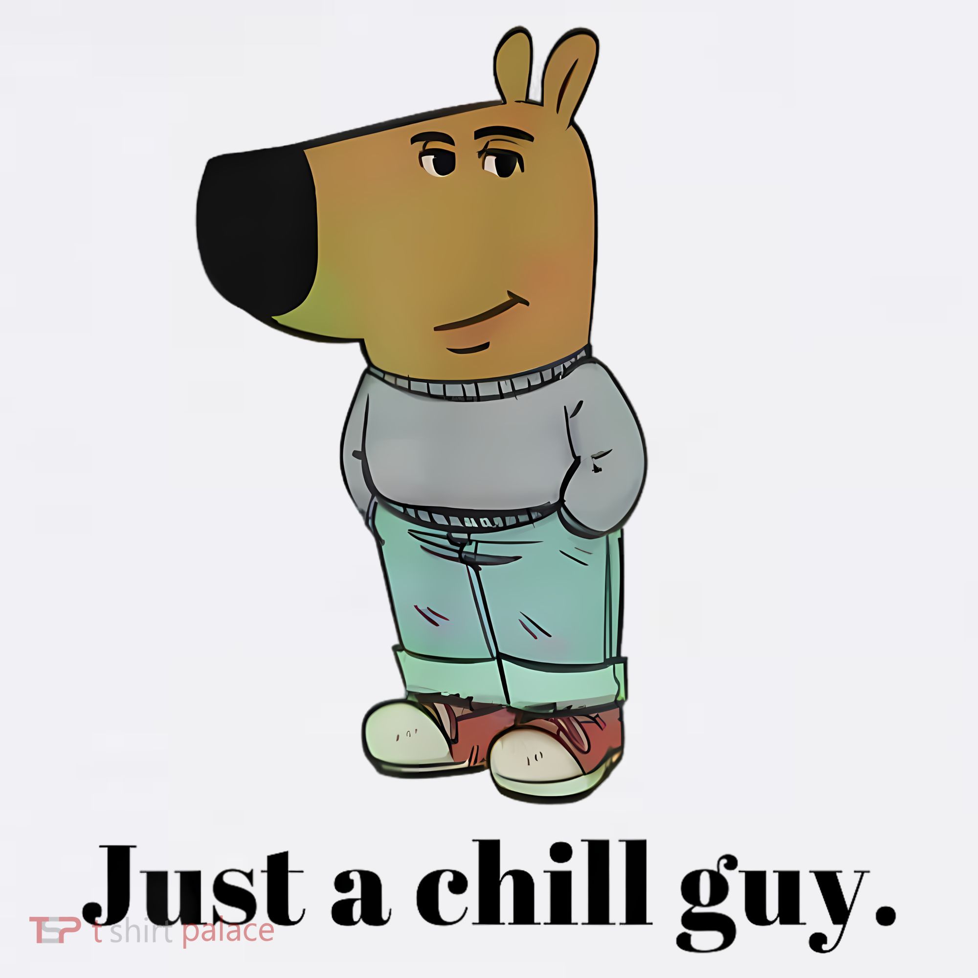 Chill Guy Dog Meme Funny Chill Guy Meme Beanie
