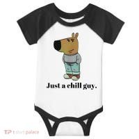 Chill Guy Dog Meme Funny Chill Guy Meme Infant Baby Jersey Bodysuit thumb 0