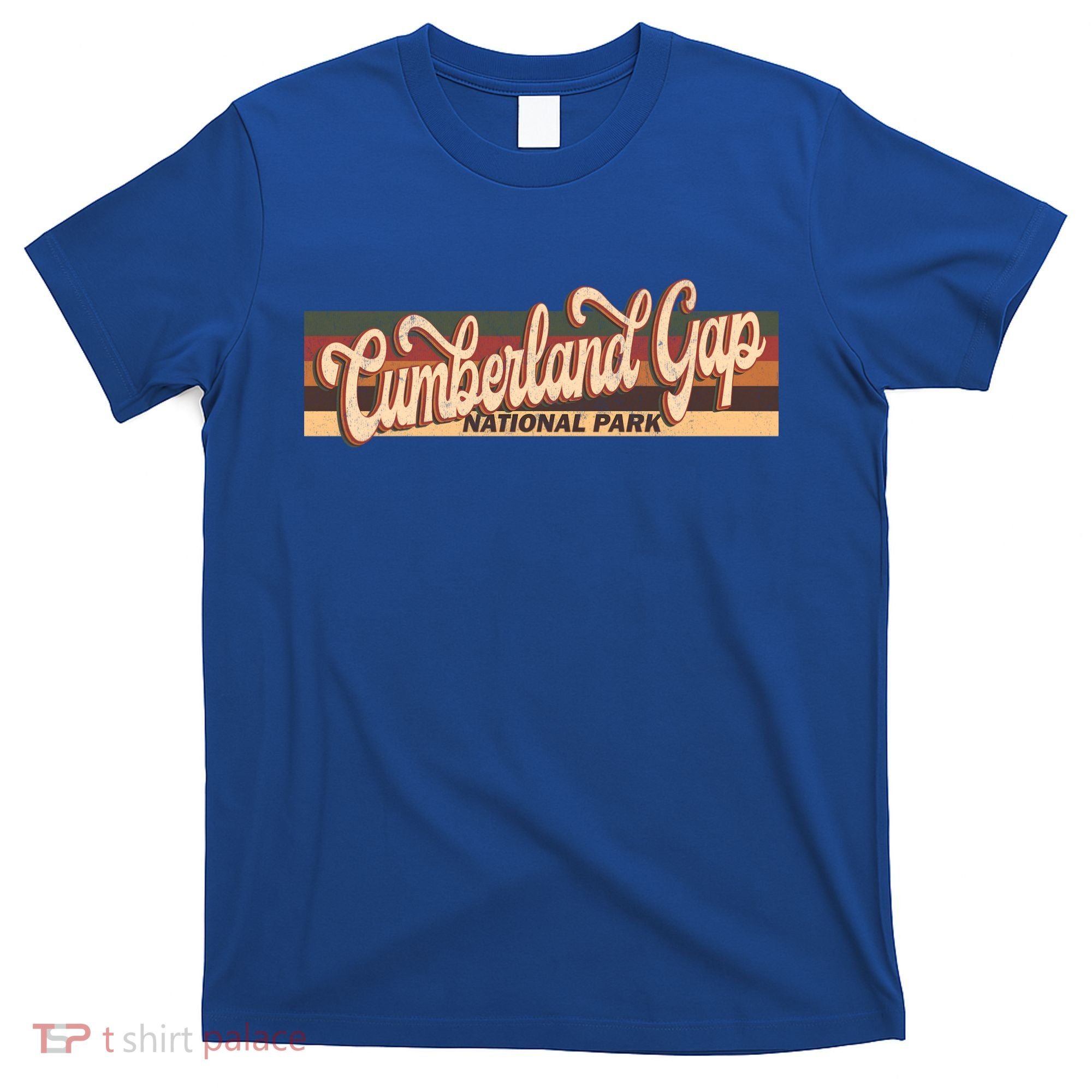 Cumberland Gap Derby Kentucky Us Beach Vintage Retro 70s 80s Gift T-Shirt