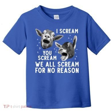 Cute Goat Design Pygmy Goat Farmer Goat Lover Gift Toddler T-Shirt