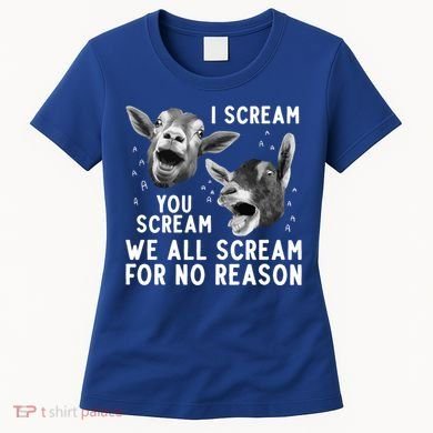 Cute Goat Design Pygmy Goat Farmer Goat Lover Gift Women's T-Shirt