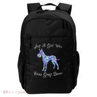 Cute Great Dane Dog Lover Inspired Sayings Funny Gift Gift Backpack thumb 0