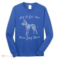 Cute Great Dane Dog Lover Inspired Sayings Funny Gift Gift Long Sleeve Shirt thumb 0