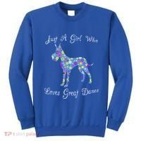 Cute Great Dane Dog Lover Inspired Sayings Funny Gift Gift Sweatshirt thumb 0