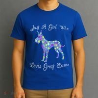 Cute Great Dane Dog Lover Inspired Sayings Funny Gift Gift T-Shirt thumb 3