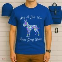 Cute Great Dane Dog Lover Inspired Sayings Funny Gift Gift T-Shirt thumb 6