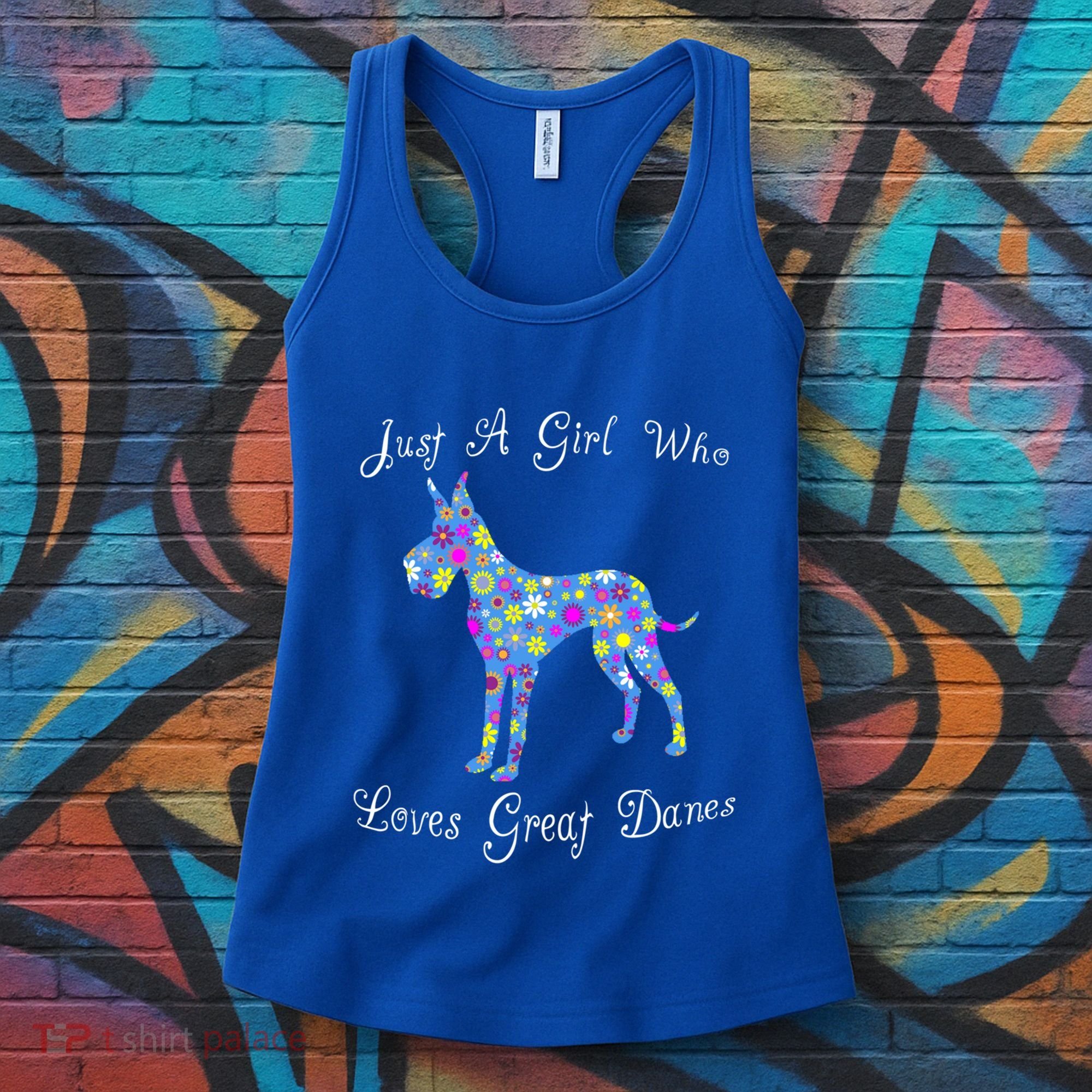 Cute Great Dane Dog Lover Inspired Sayings Funny Gift Gift Women's Tank Top