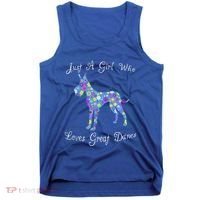 Cute Great Dane Dog Lover Inspired Sayings Funny Gift Gift Tank Top thumb 0