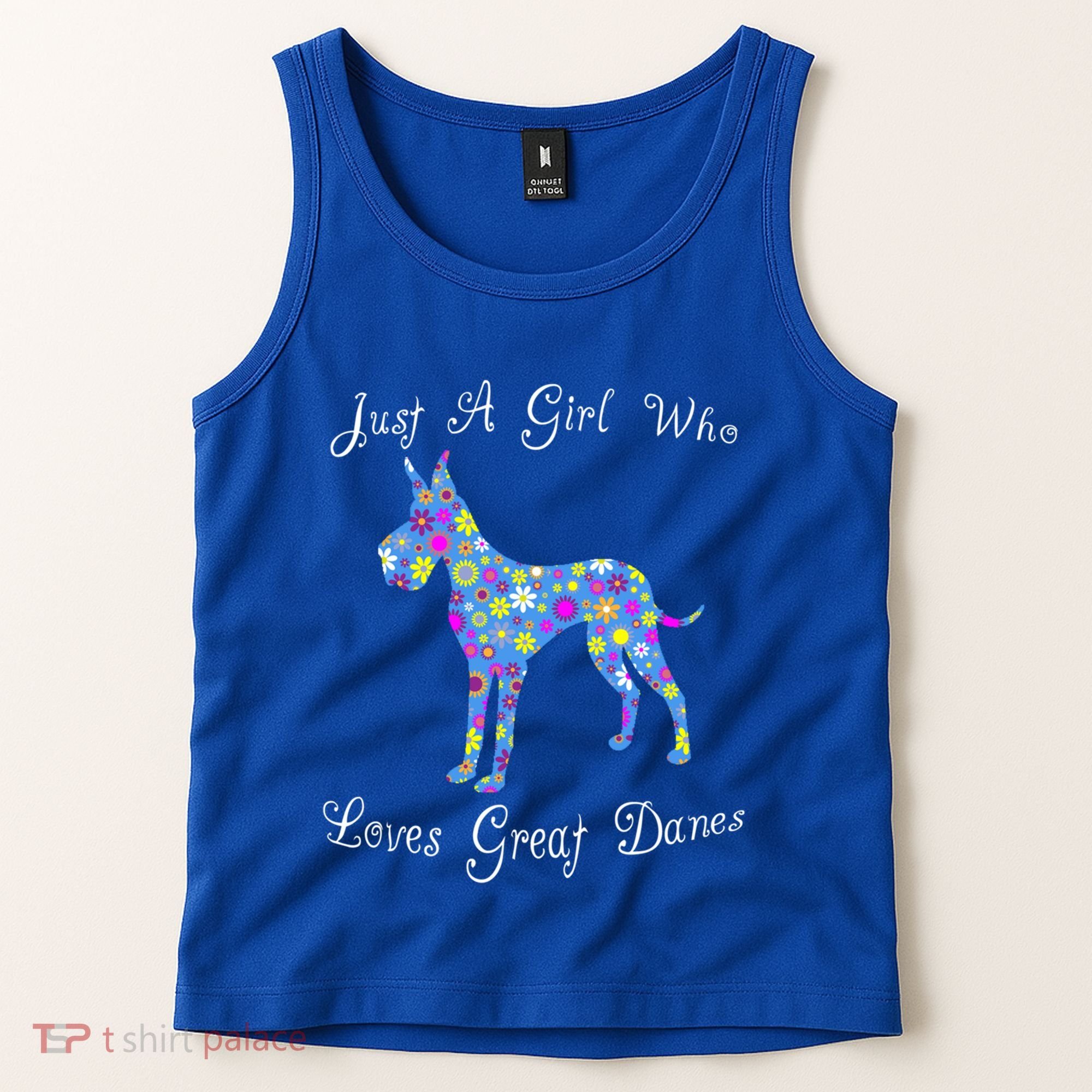 Cute Great Dane Dog Lover Inspired Sayings Funny Gift Gift Tank Top