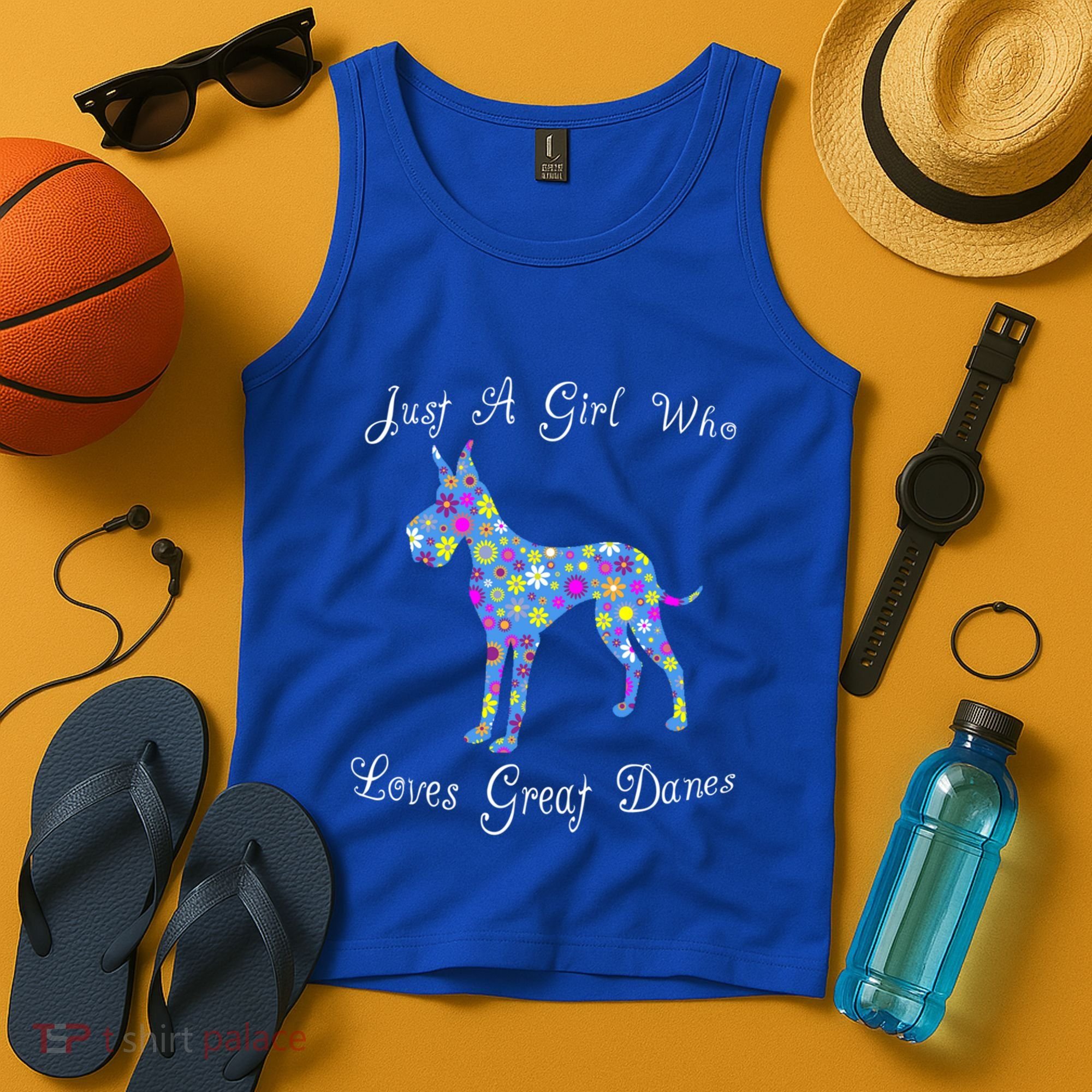 Cute Great Dane Dog Lover Inspired Sayings Funny Gift Gift Tank Top