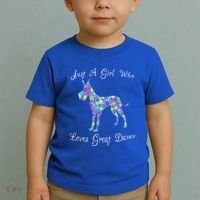 Cute Great Dane Dog Lover Inspired Sayings Funny Gift Gift Toddler T-Shirt thumb 2