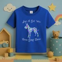 Cute Great Dane Dog Lover Inspired Sayings Funny Gift Gift Toddler T-Shirt thumb 3