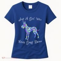 Cute Great Dane Dog Lover Inspired Sayings Funny Gift Gift Women's T-Shirt thumb 0