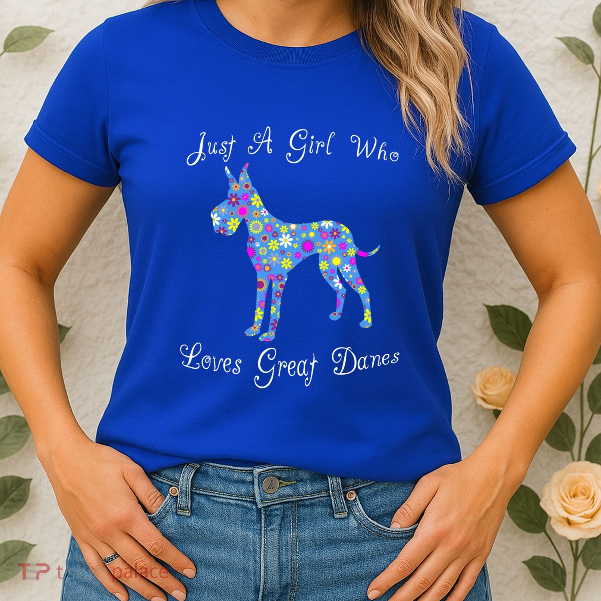 Cute Great Dane Dog Lover Inspired Sayings Funny Gift Gift Women's T-Shirt
