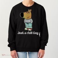 Chill Guy Dog Funny Chill Guy Meme Women's Sweatshirt thumb 0