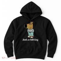 Chill Guy Dog Funny Chill Guy Meme Hoodie thumb 0