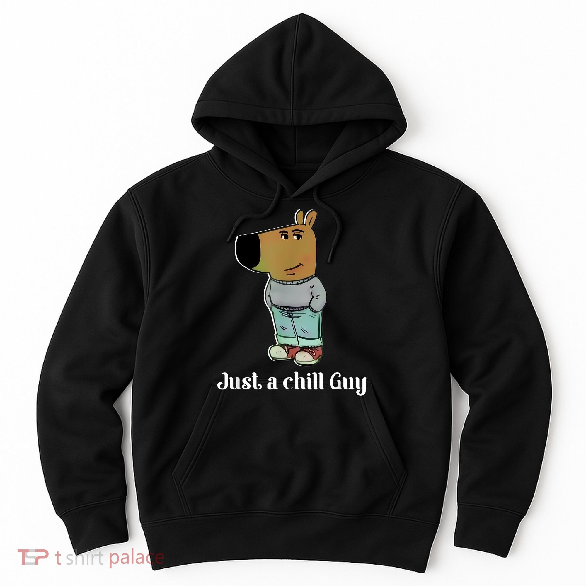 Chill Guy Dog Funny Chill Guy Meme Hoodie