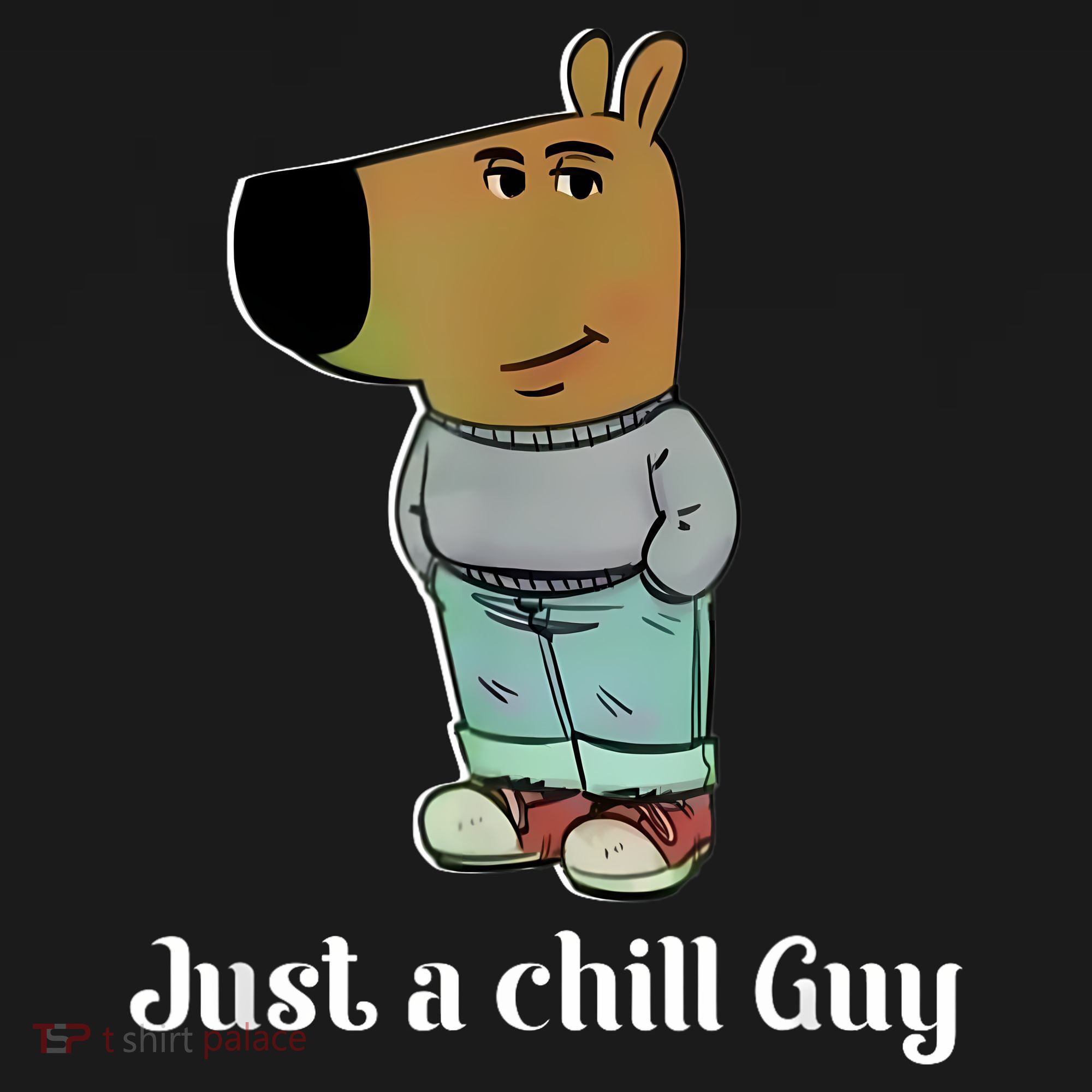 Chill Guy Dog Funny Chill Guy Meme Hoodie