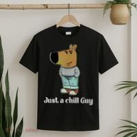 Chill Guy Dog Funny Chill Guy Meme T-Shirt thumb 2