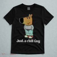 Chill Guy Dog Funny Chill Guy Meme T-Shirt thumb 5