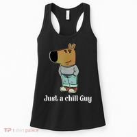 Chill Guy Dog Funny Chill Guy Meme Women's Tank Top thumb 0