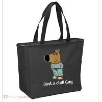 Chill Guy Dog Funny Chill Guy Meme Tote Bag thumb 2