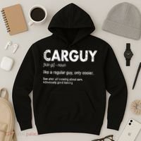 Car Guy Definition Classic Funny Hoodie thumb 3