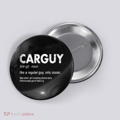 Car Guy Definition Classic Funny Button