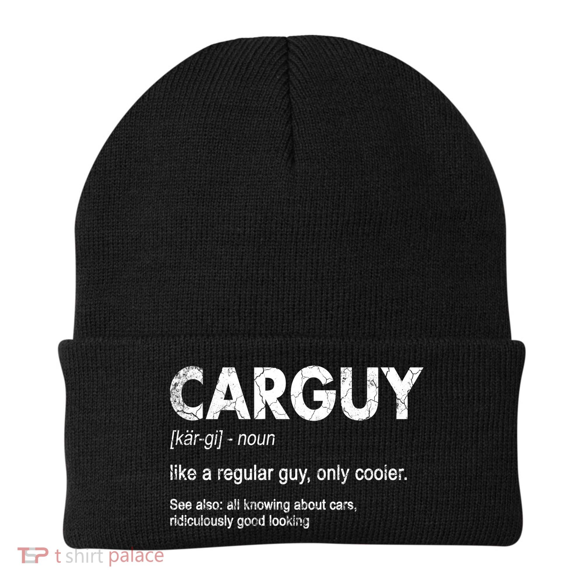 Car Guy Definition Classic Funny Beanie