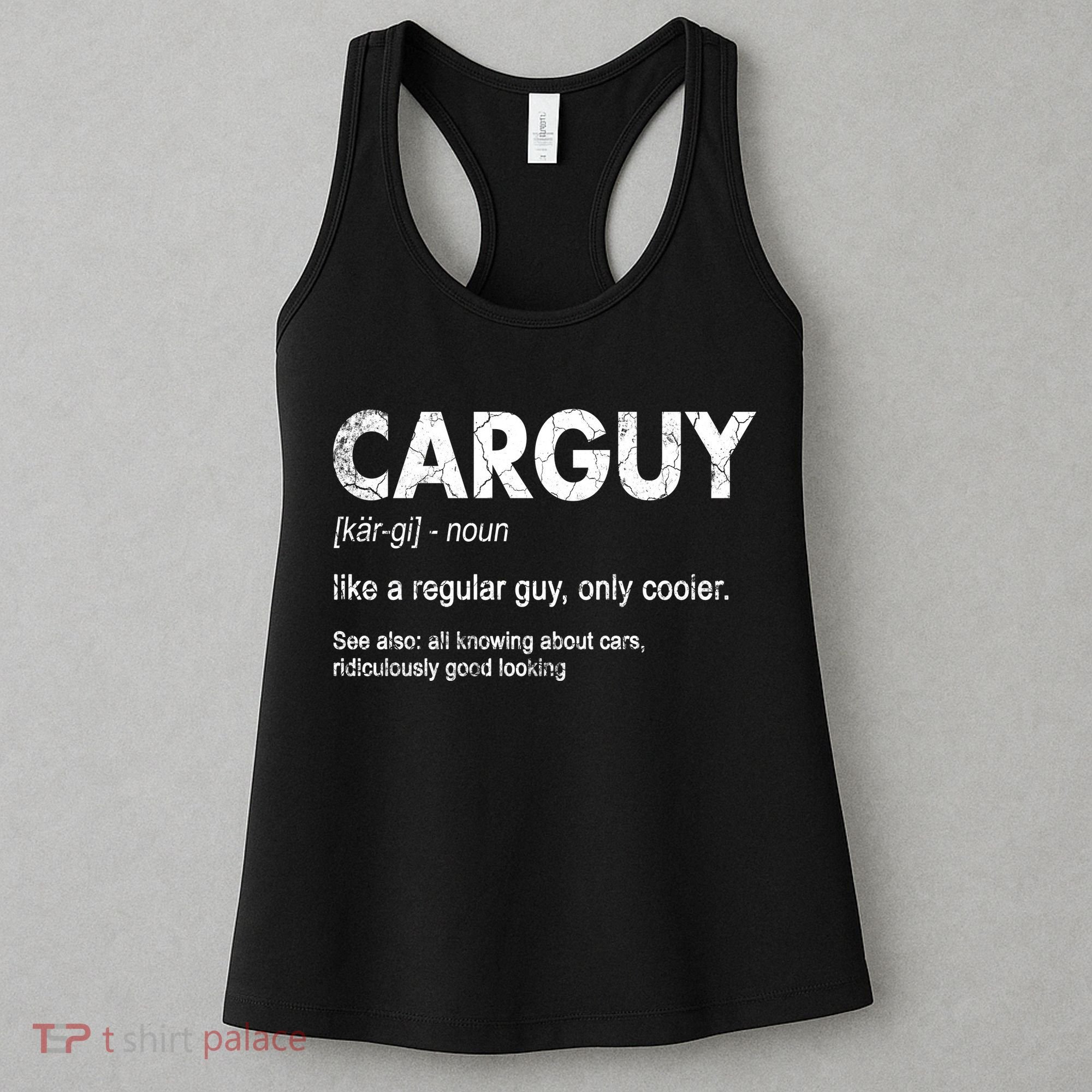 Car Guy Definition Classic Funny Women's Tank Top