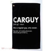 Car Guy Definition Classic Funny Golf Towel thumb 0