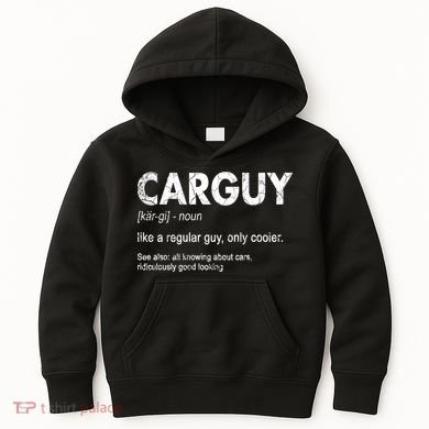 Car Guy Definition Classic Funny Kids Hoodie