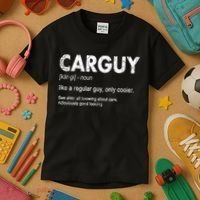 Car Guy Definition Classic Funny Kids T-Shirt thumb 3