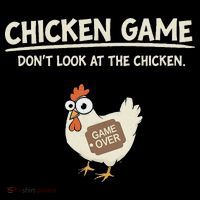 Chicken Game DonT Look Ornament thumb 1