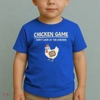 Chicken Game DonT Look Toddler T-Shirt thumb 2