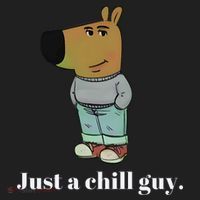 Chill Guy Dog Funny Chill Guy Meme Hat thumb 2