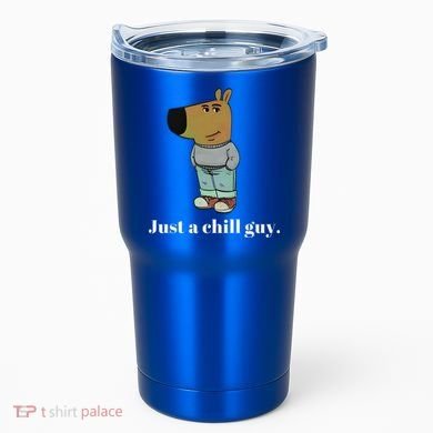 Chill Guy Dog Funny Chill Guy Meme Tumbler