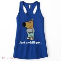 Chill Guy Dog Funny Chill Guy Meme Women's Tank Top thumb 0